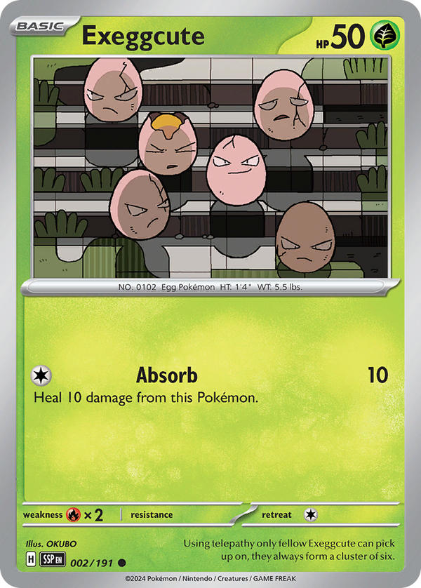 Exeggcute Surging Sparks SET-002