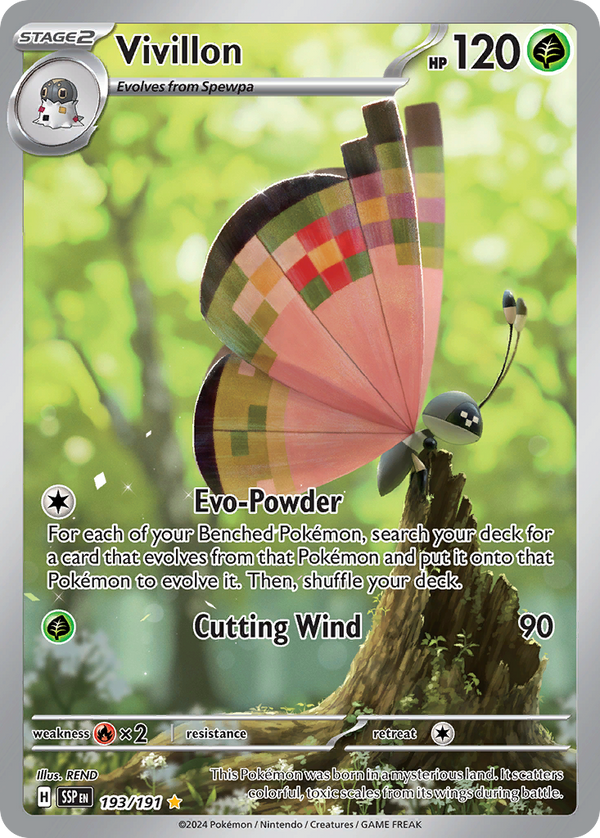Vivillon Surging Sparks SET-193