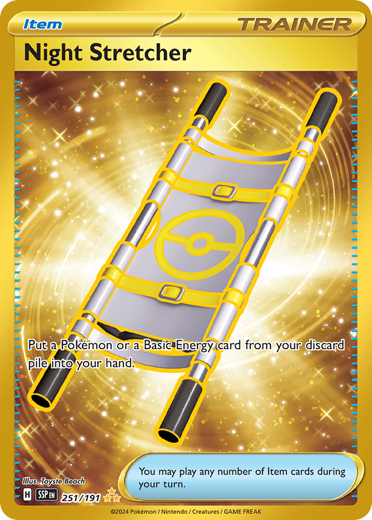 Night Stretcher Surging Sparks SET-251