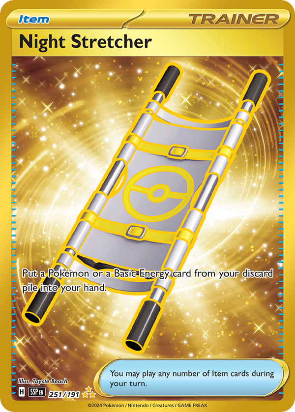 Night Stretcher Surging Sparks SET-251