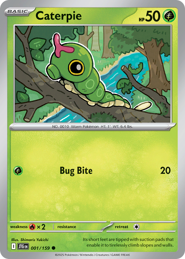 Caterpie Journey Together SET-001