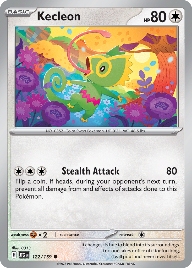 Kecleon Journey Together SET-122