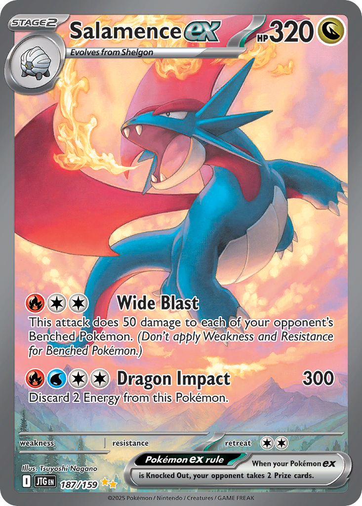 Salamence ex Journey Together SET-187