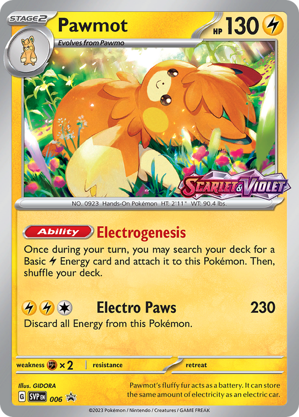 Pawmot Scarlet & Violet Promos SET-006