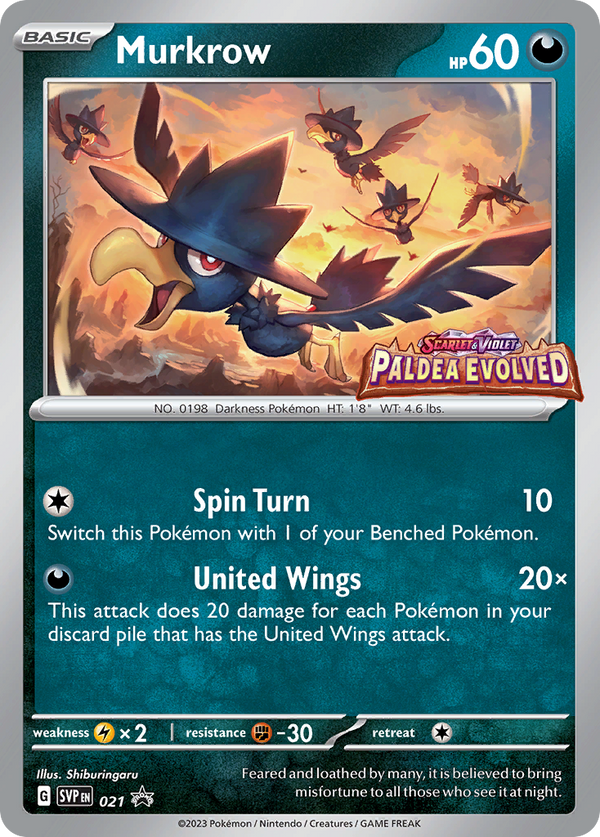 Murkrow Scarlet & Violet Promos SET-021