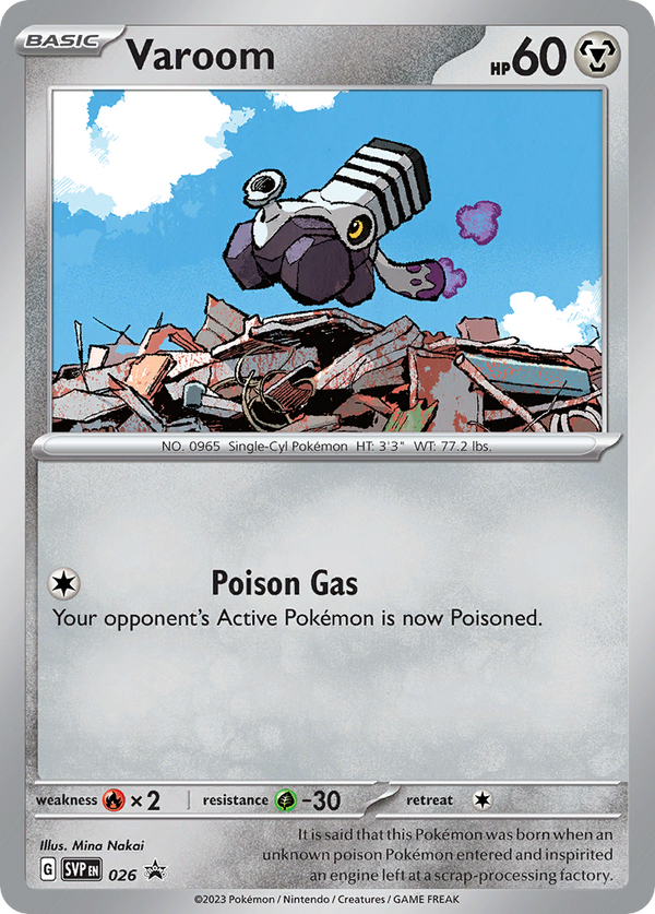 Varoom Scarlet & Violet Promos SET-026