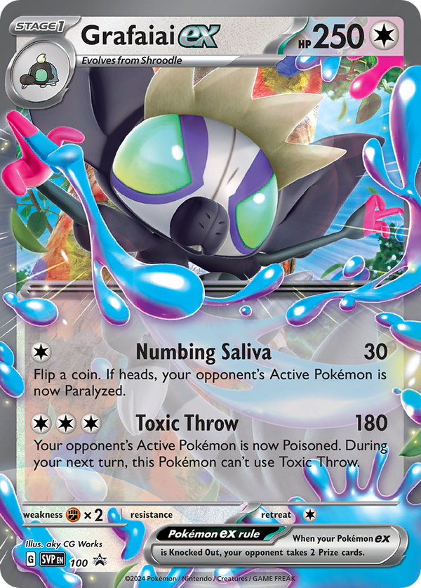 Grafaiai ex Scarlet & Violet Promos SET-100