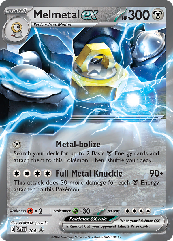 Melmetal ex Scarlet & Violet Promos SET-104