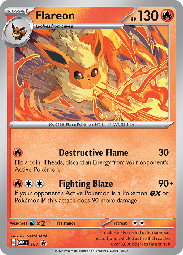 Flareon Scarlet & Violet Promos SET-167
