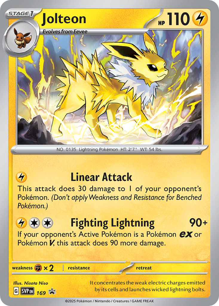 Jolteon Scarlet & Violet Promos SET-169