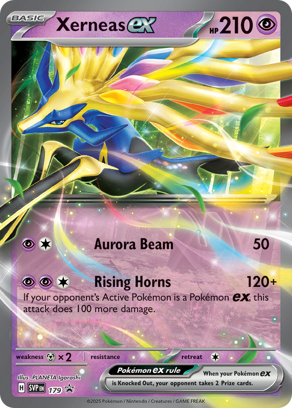 Xerneas ex Scarlet & Violet Promos SET-179