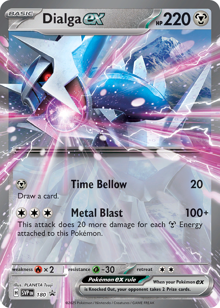 Dialga ex Scarlet & Violet Promos SET-180