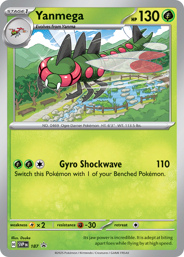 Yanmega Scarlet & Violet Promos SET-187