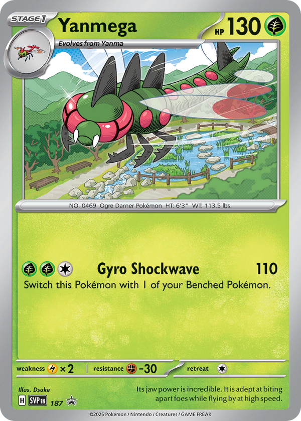Yanmega Scarlet & Violet Promos SET-187
