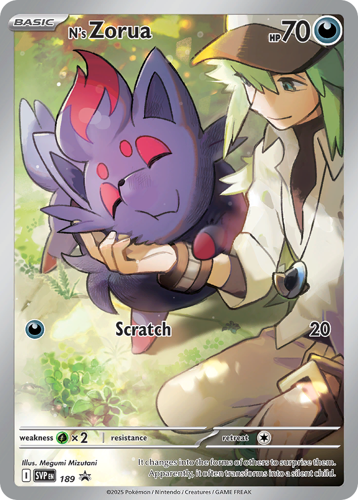 N’s Zorua Scarlet & Violet Promos SET-189