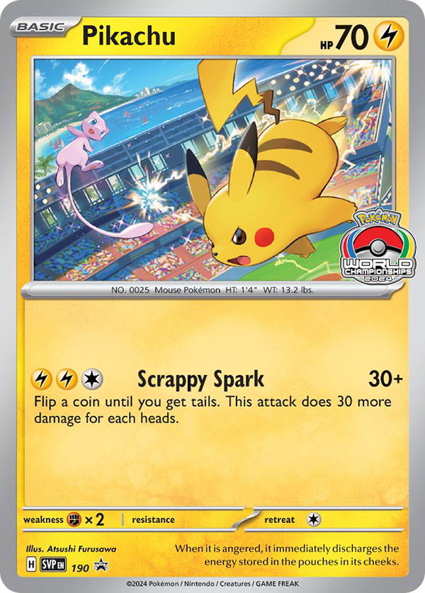 Pikachu Scarlet & Violet Promos SET-190