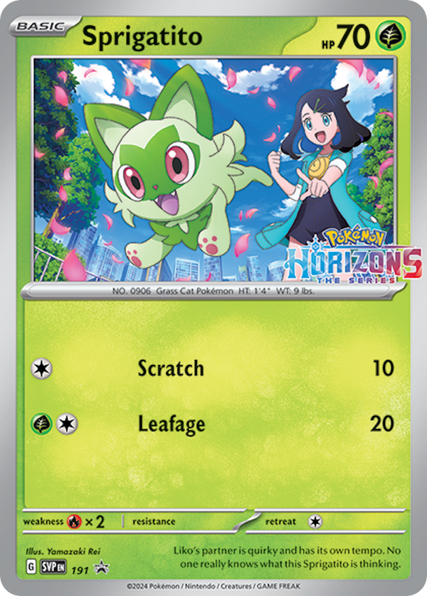 Sprigatito Scarlet & Violet Promos SET-191