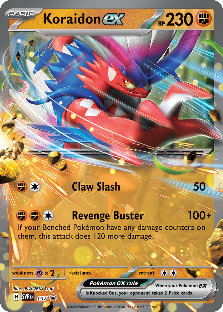 Koraidon ex Scarlet & Violet Promos SET-197