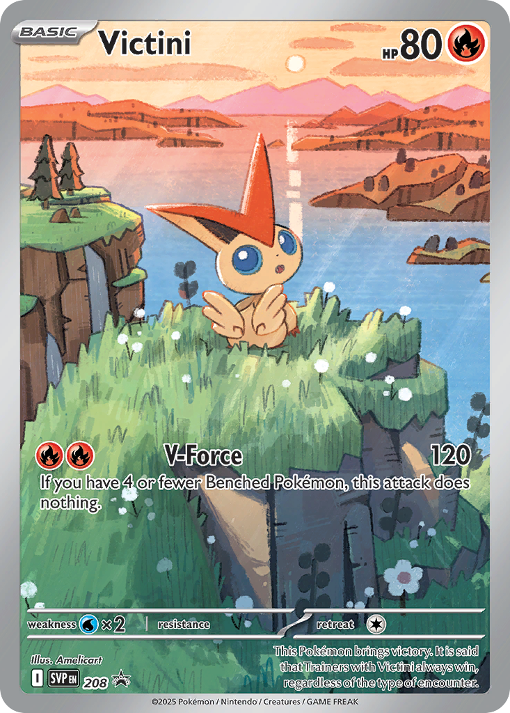 Victini Scarlet & Violet Promos SET-208