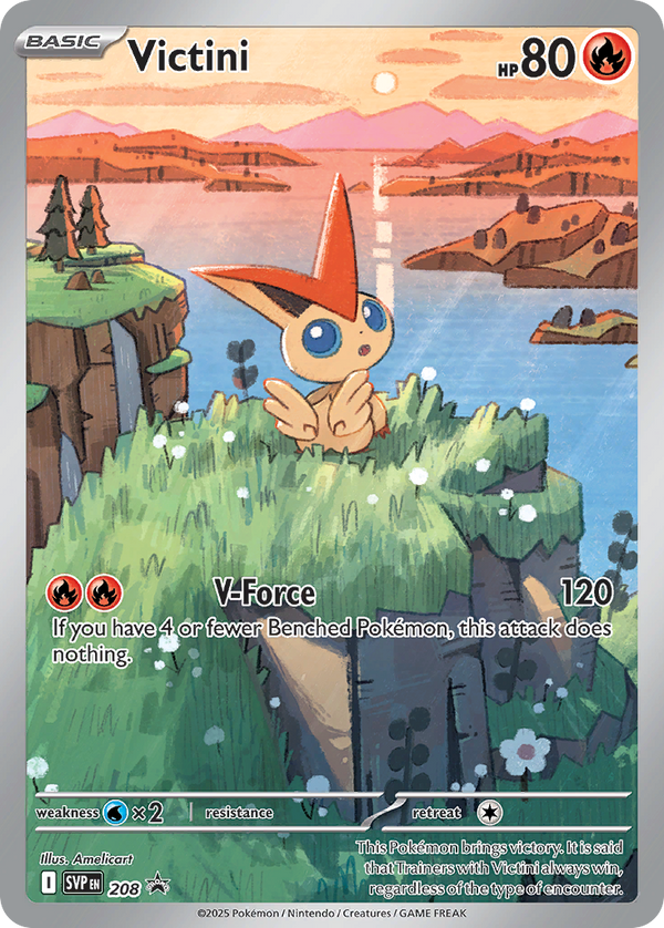 Victini Scarlet & Violet Promos SET-208