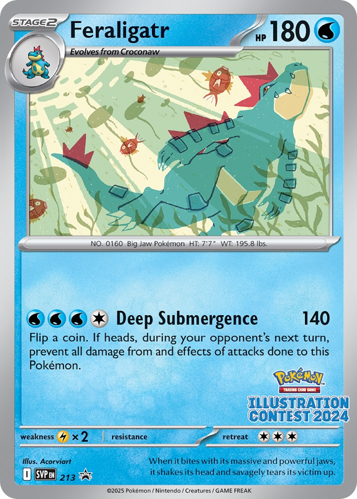 Feraligatr Scarlet & Violet Promos SET-213