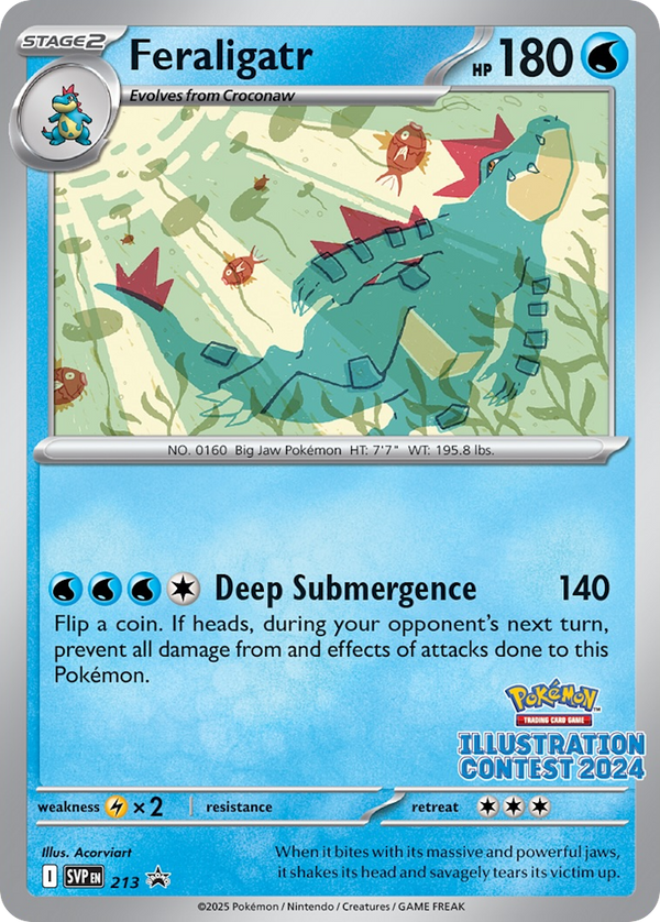 Feraligatr Scarlet & Violet Promos SET-213