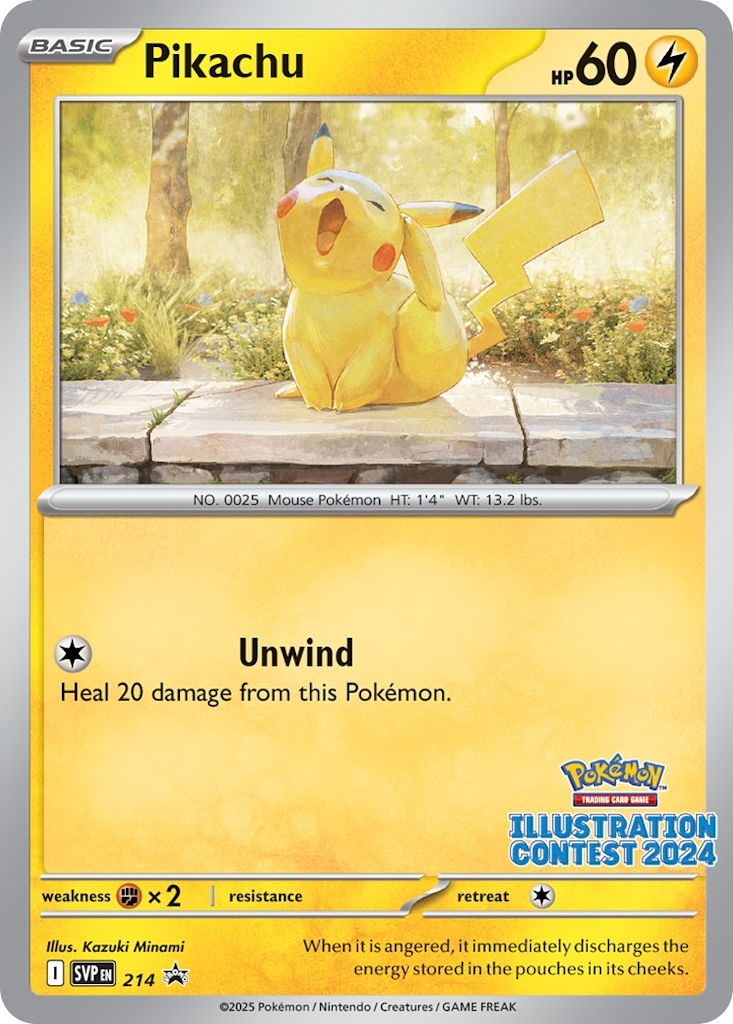 Pikachu Scarlet & Violet Promos SET-214
