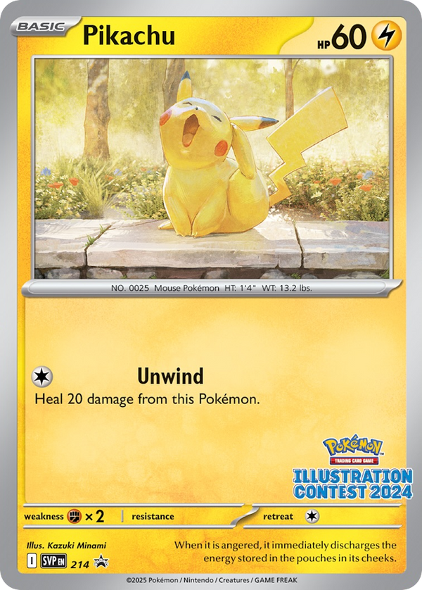 Pikachu Scarlet & Violet Promos SET-214