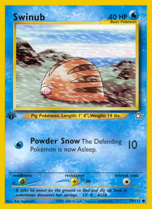 Swinub Neo Genesis SET-79