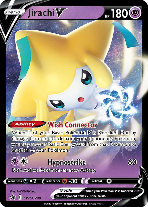 Jirachi V Sword & Shield Promos SET-SWSH299