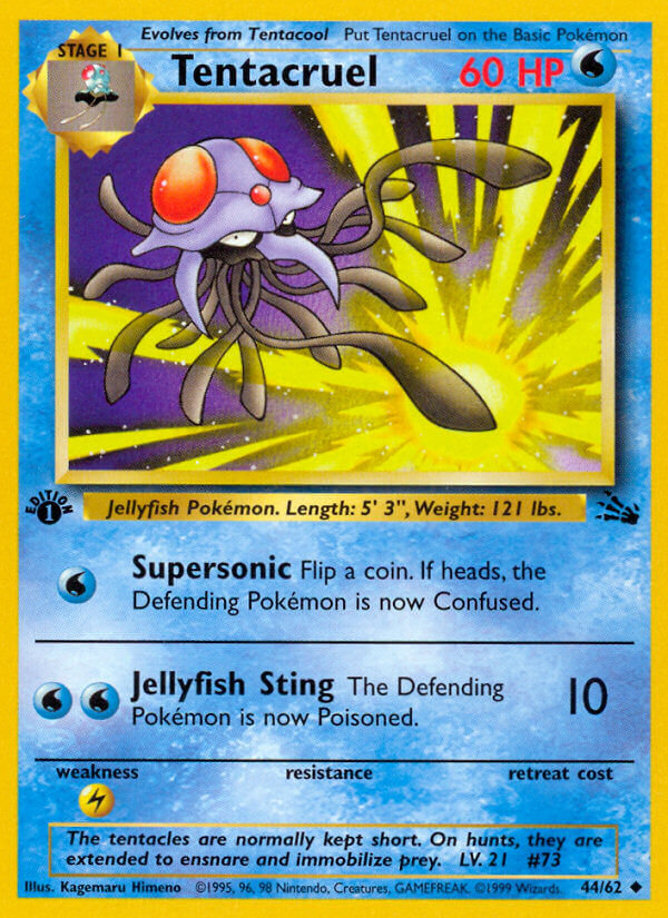 Tentacruel Fossil SET 2-44