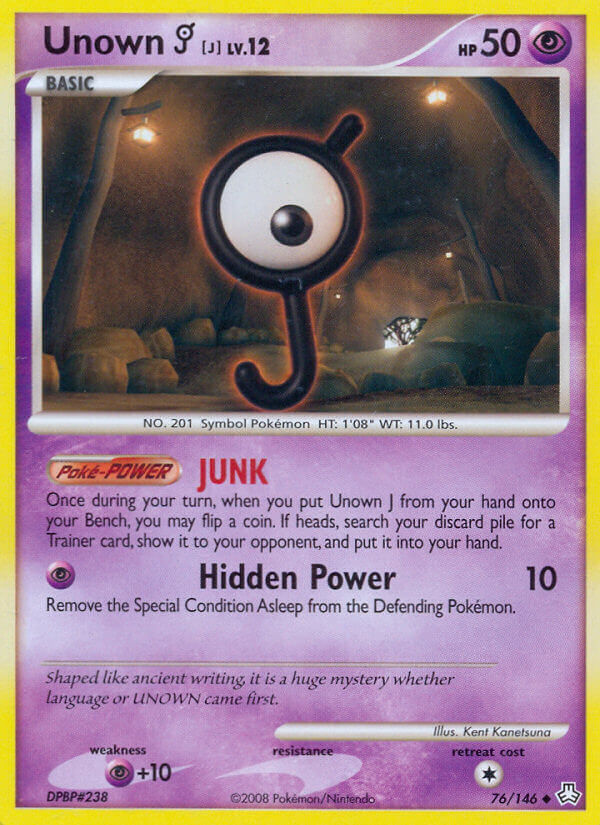 Unown J Legends Awakened SET-76