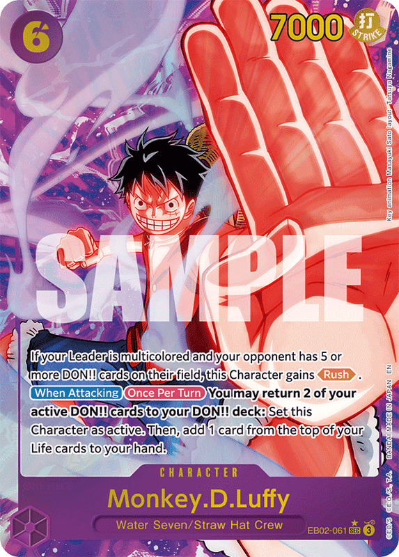Monkey.D.Luffy EB02-061 AA