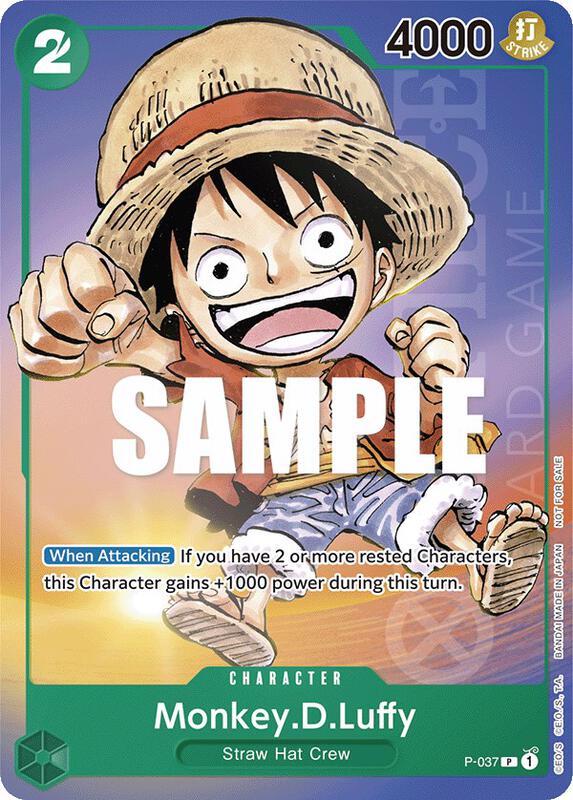 Monkey.D.Luffy (Gen Con 2023) , Promo P-037 (3)