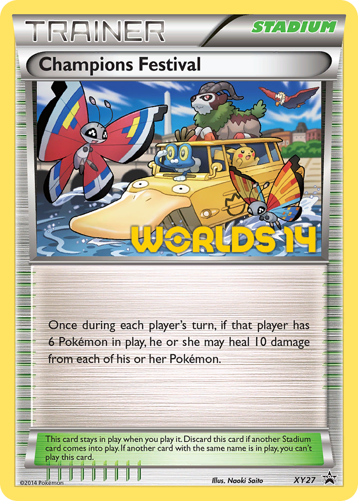 Champions Festival XY Promos SET-XY27