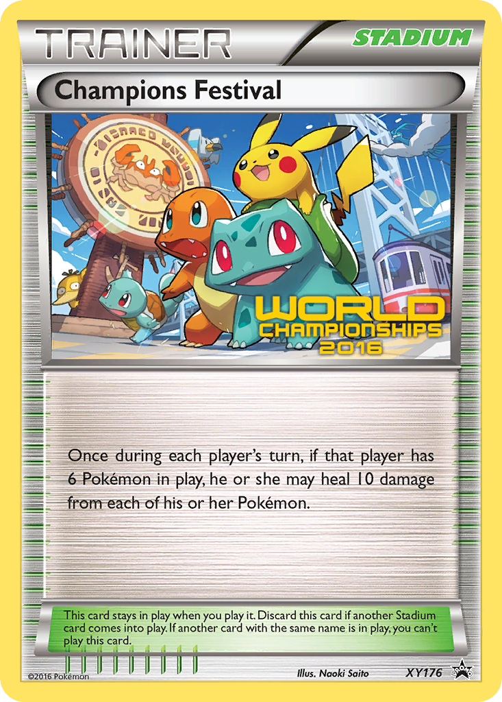 Champions Festival XY Promos SET-XY176