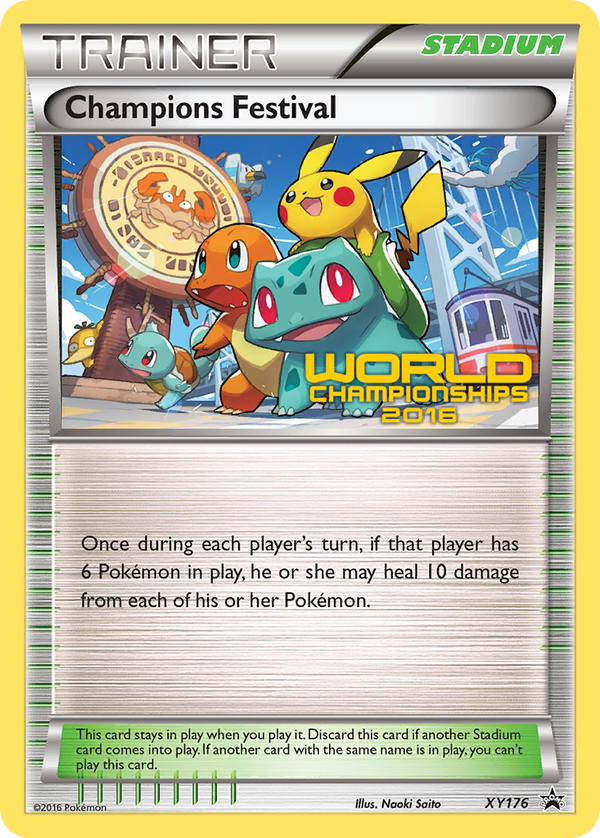 Champions Festival XY Promos SET-XY176