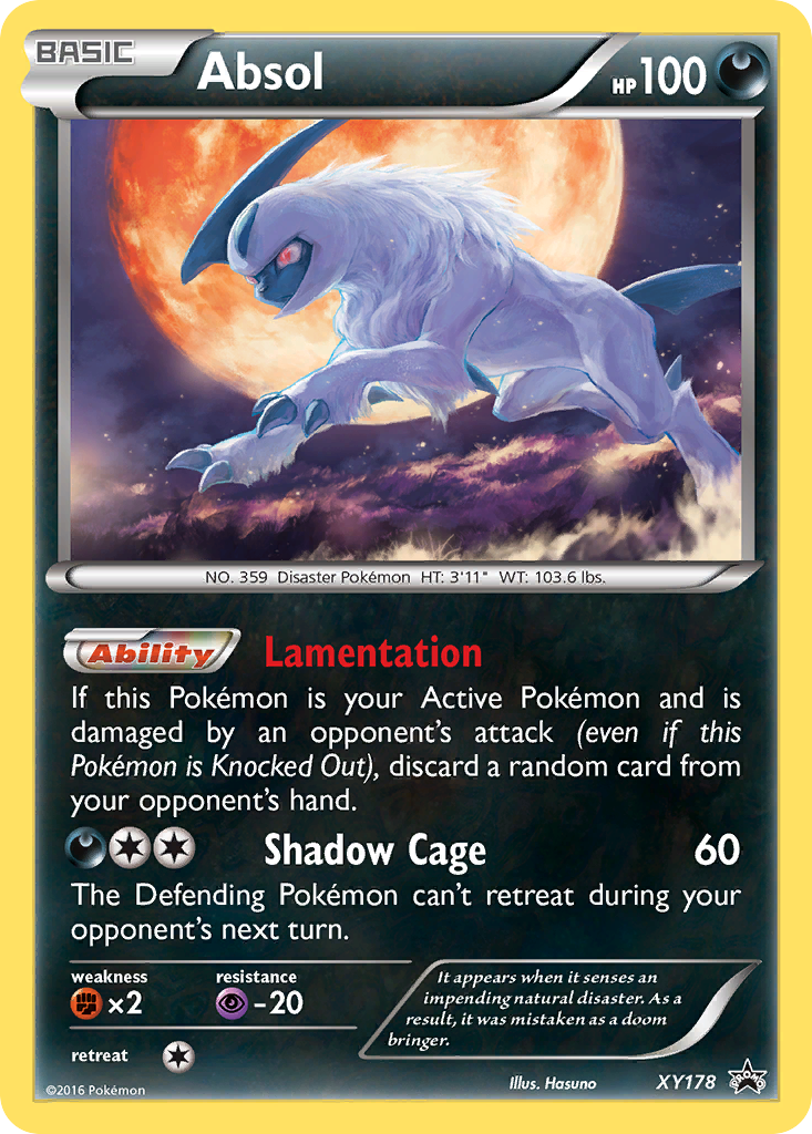 Absol XY Promos SET-XY178